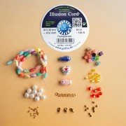 Mes bijoux DIY - Colorful ceramic bead bracelet kit