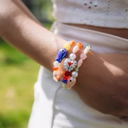 Mes bijoux DIY - Colorful ceramic bead bracelet kit