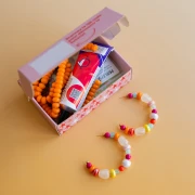 Mes bijoux DIY - Earrings kit with mix of colored beads