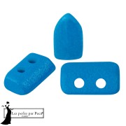Opaque White - Piros® Glass Beads by Puca® 2x5 mm - Neon Blue x10g Piros® Glass Beads by Puca® 2x5 mm - Neon Blue x10g