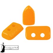 Piros® Glass Beads by Puca® 2x5 mm - Neon Orange x10g