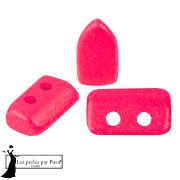 Piros® Glass Beads by Puca® 2x5 mm - Neon Pink x10g