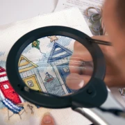 PURElite 2-in-1 Hands-Free LED Magnifying Lamp x1
