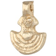 Ethnic Anchor Charm, 16.5 x 12 mm - Light Gold x1|raw }}