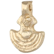 Ethnic Anchor Charm, 16.5 x 12 mm - Light Gold x1