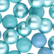 Assortment of Bohemian Beads - Green and Blue Mix, 50 g