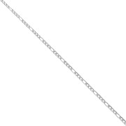 Alternating Figaro Chain (1x3) 2.9 mm - 316L Stainless Steel x 50 cm