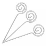 Spiral Head Nails 45x1 mm - Silver x10
