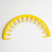 Bead Organizer - Storage Arch - 26 cm, 13 Compartments - Yellow x1