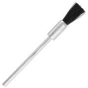 Black silk brush tip, 11x5 mm, 1 pc.