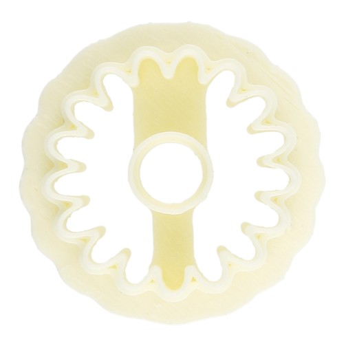 20 mm daisy-shaped bead cutter by Perles and Co - Pale Yellow x1