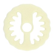 20 mm daisy-shaped bead cutter by Perles and Co - Pale Yellow x1