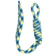 Yellow Lemon - Paracord Lanyard for Keychains and Bag Charms - 22 cm - Blue - Yellow x1 Paracord Lanyard for Keychains and Bag Charms - 22 cm - Blue - Yellow x1
