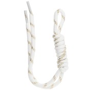 White - Paracord Lanyard for Keychains and Bag Charms - 22 cm - White - Gold x1 Paracord Lanyard for Keychains and Bag Charms - 22 cm - White - Gold x1