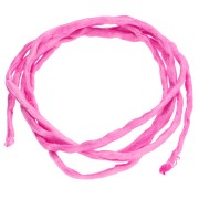 Pink - 2 mm Silk Cord - Pink x 1 m 2 mm Silk Cord - Pink x 1 m
