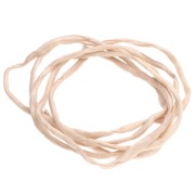 Beige - 2 mm Silk Cord - Beige x 1 m 2 mm Silk Cord - Beige x 1 m