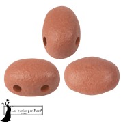 Opaque White - Samos® Glass Beads by Puca® 5x7 mm - Neon Chocolate x10g Samos® Glass Beads by Puca® 5x7 mm - Neon Chocolate x10g
