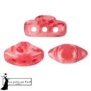 Volos® Glass Beads by Puca® 4x8 mm - Mishmash Dark Peach x10g|raw }}