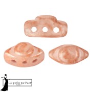 Volos® Glass Beads by Puca® 4x8 mm - Mishmash Peach x10g|raw }}