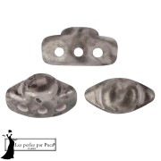 Volos® Glass Beads by Puca® 4x8 mm - Mishmash Taupe x10g|raw }}