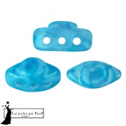 Volos® Glass Beads by Puca® 4x8 mm - Mishmash Turquoise x10g|raw }}