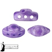 Volos® Glass Beads by Puca® 4x8 mm - Mishmash Purple x10g|raw }}