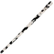 Hairpin with a hole - Tortoiseshell - Black - Beige x1