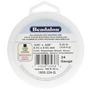 0.51 mm Square Wire - 316L Stainless Steel x 55 m|raw }}
