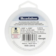 0.51 mm Square Wire - 316L Stainless Steel x 55 m