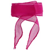 Fuschia - 20 mm Silk Ribbon - Fuchsia x 85 cm 20 mm Silk Ribbon - Fuchsia x 85 cm