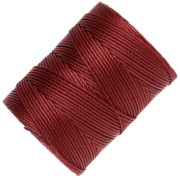 C-LON Beading Cord 0.50 mm - Venetian Red x84m