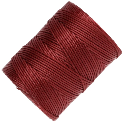 C-LON Beading Cord 0.50 mm - Venetian Red x84m
