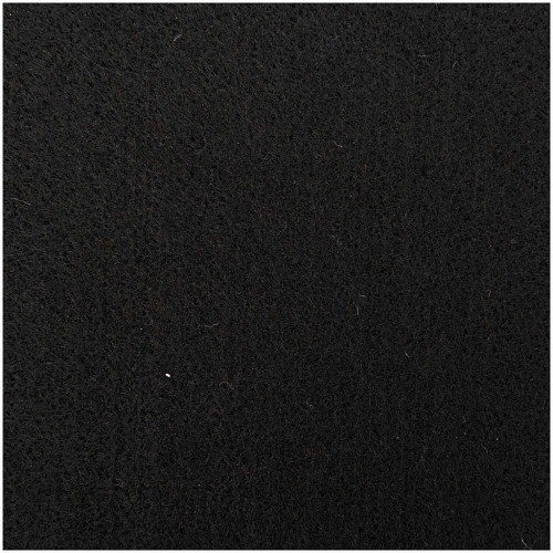 3 mm felt rectangle, 30 x 45 cm - Black x1