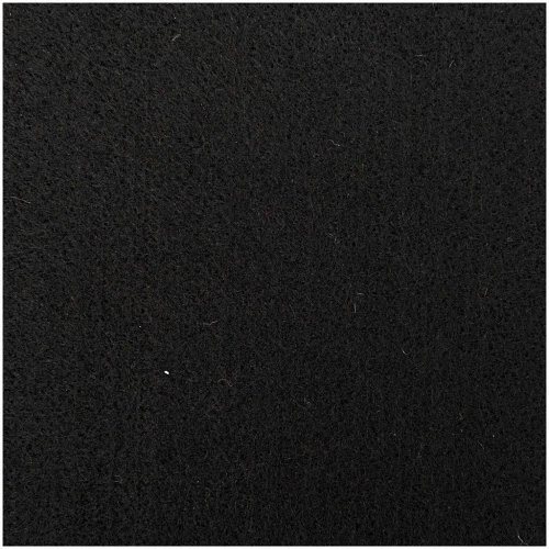 3 mm felt rectangle, 30 x 45 cm - Black x1