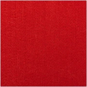 3 mm Felt Rectangle, 30 x 45 cm - Red x1