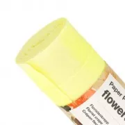 Florist crepe 25 cm Pastel yellow x 250cm