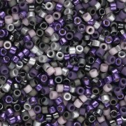 Black - Miyuki Delica 11/0 Mix - Purple Rain x8g Miyuki Delica 11/0 Mix - Purple Rain x8g