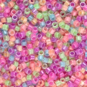 Miyuki Delica 11/0 Mix - Neon Party x8g