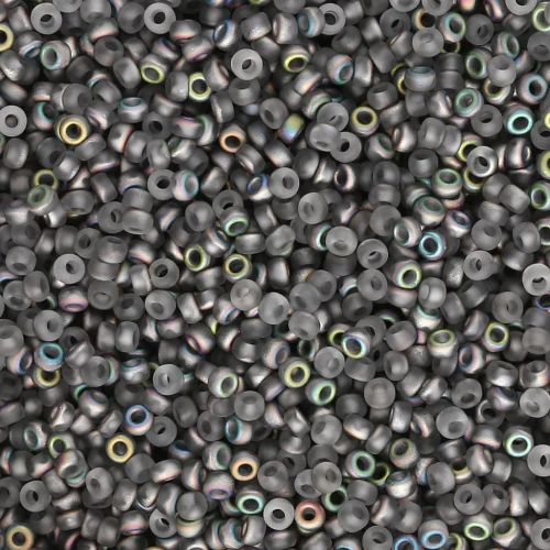 Miyuki 15/0 Seed beads 4557 - Crystal Vitrail Matte x8g