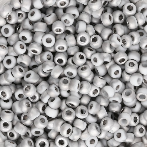 Miyuki 8/0 Seed Beads 4558 - Matte Labrador x8g