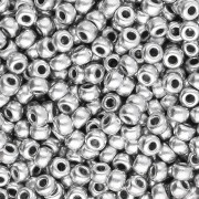 Miyuki 8/0 Seed Beads 4587 - Aluminum Silver x8g
