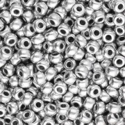 Miyuki 8/0 Seed Beads 4587 - Aluminum Silver x8g