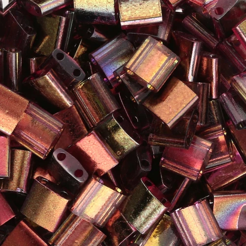 Miyuki Tila Beads 5x5x1.9 mm TL-4573 - Crystal Magic Wine x10g