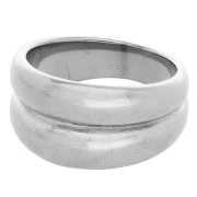 11.5 mm Wide Ring - Size 55 - 304 Stainless Steel x1