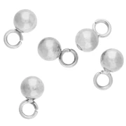 3 mm Mini Ball Charms - 316L Stainless Steel x10