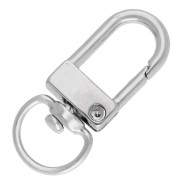 31x13 mm Key Chain Lobster Clasp - 304 Stainless Steel x1
