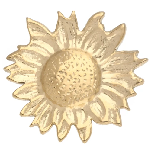 20 mm Sunflower Brooch - Gold-Plated 304 Stainless Steel x1