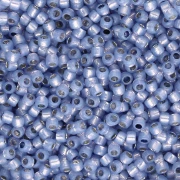 Toho Takumi LH 11/0 Seed Beads TAK11R-PF2123 - PF Milky Sapphire Silver-Lined x8g