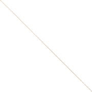 Fine Chain for Miyuki Delica 11/0, Trace Link, 0.8 mm, 304 Stainless Steel, Gold-Plated, 1 m