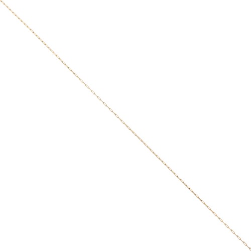 Fine Chain for Miyuki Delica 11/0, Trace Link, 0.8 mm, 304 Stainless Steel, Gold-Plated, 1 m